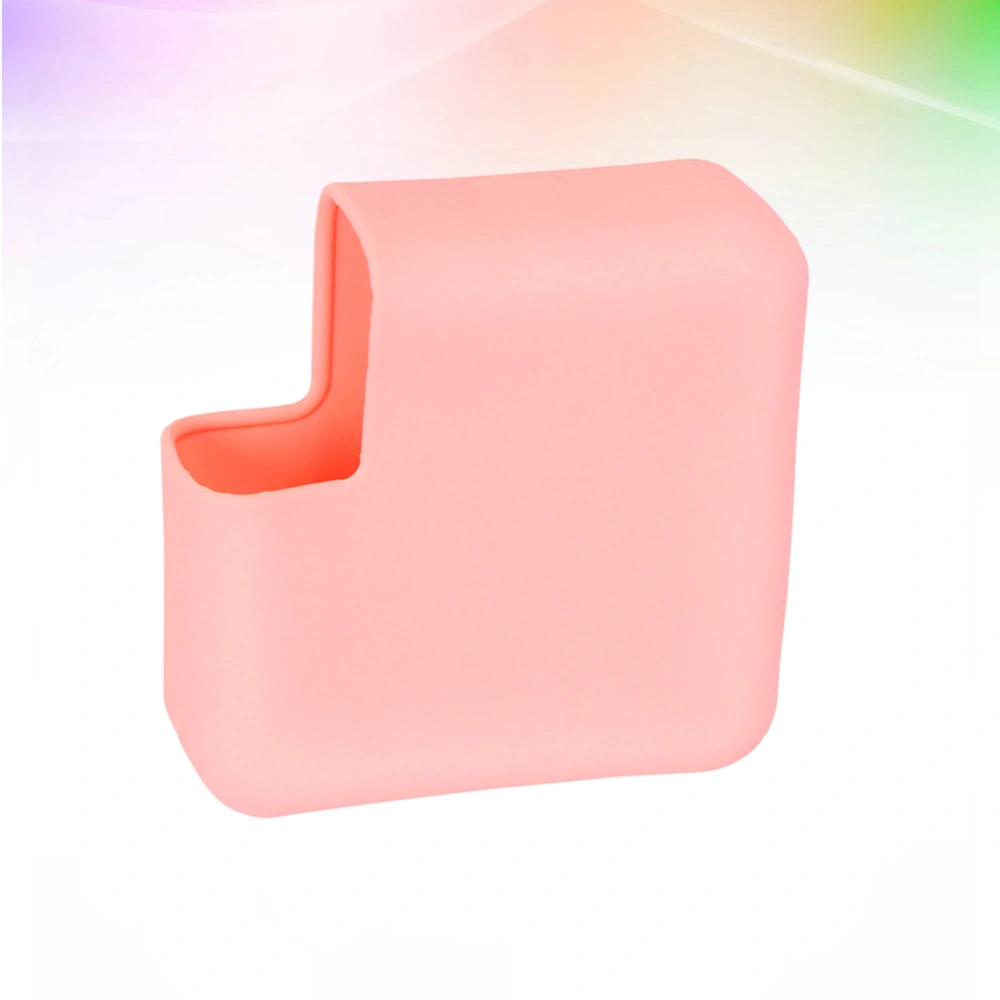 Fluorescence 60W Power Charger Sleeve Silicone Luminous Power Adapter Cover Case Compatible for Pro 13 Retina (Pink)