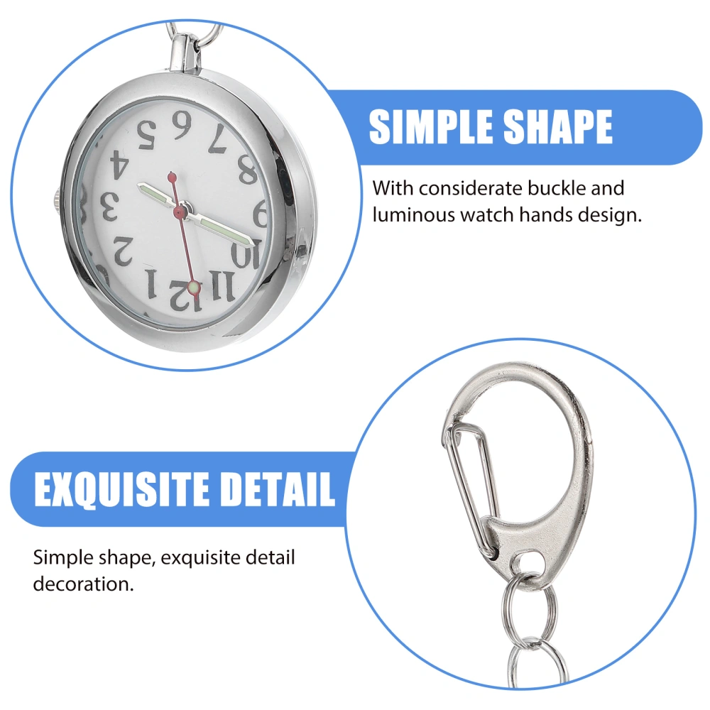 Nurse Hanging Watch Clip-on Pocket Watch Nigh Glowing Pocket Watch Nurse Clip Watch