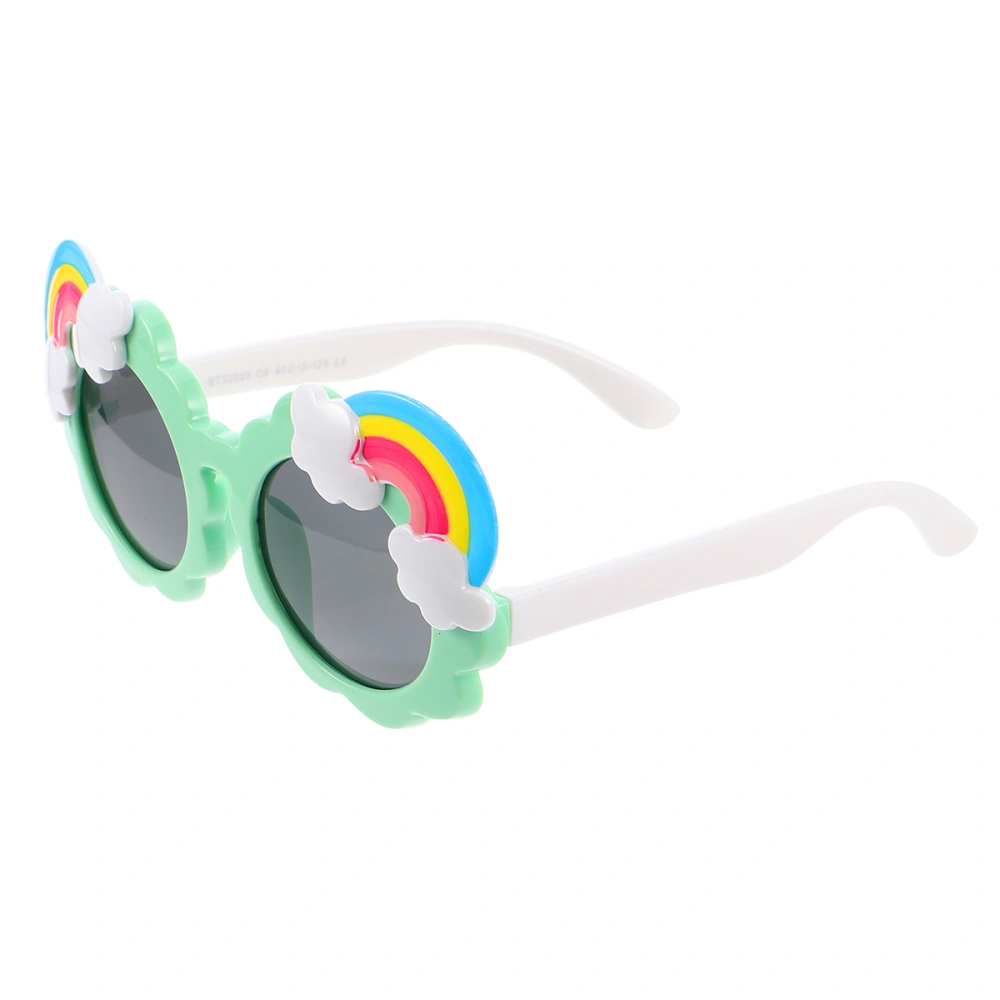 1pc Rainbow Sunglasses Plastic Glasses Eyewear Decoration Eyewear Accessories