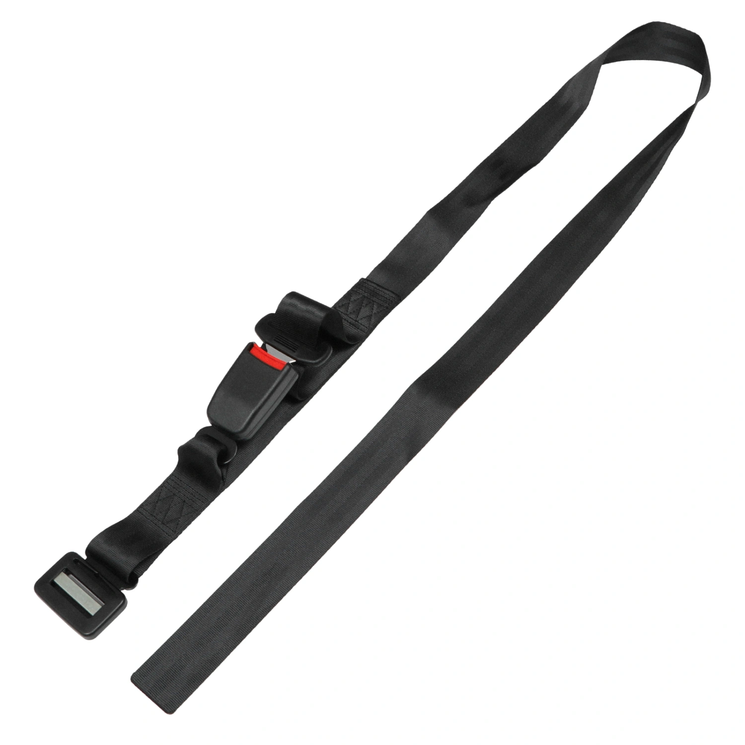 1Pc Pregnant Woman Seat Belt Adjustable Safety Harness Buckle Safety Strap Black