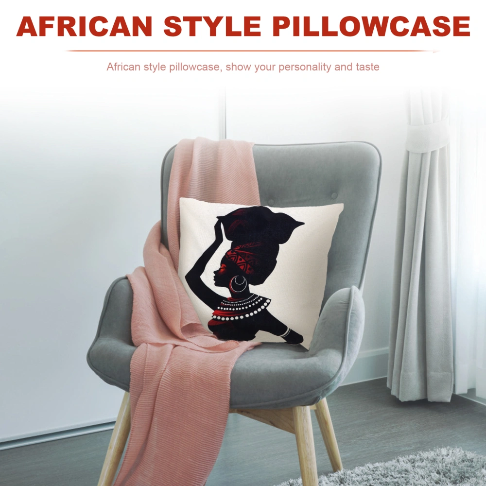 1Pc African Style Pillowcase Africa Ethnic Pillow Case Home Decoration