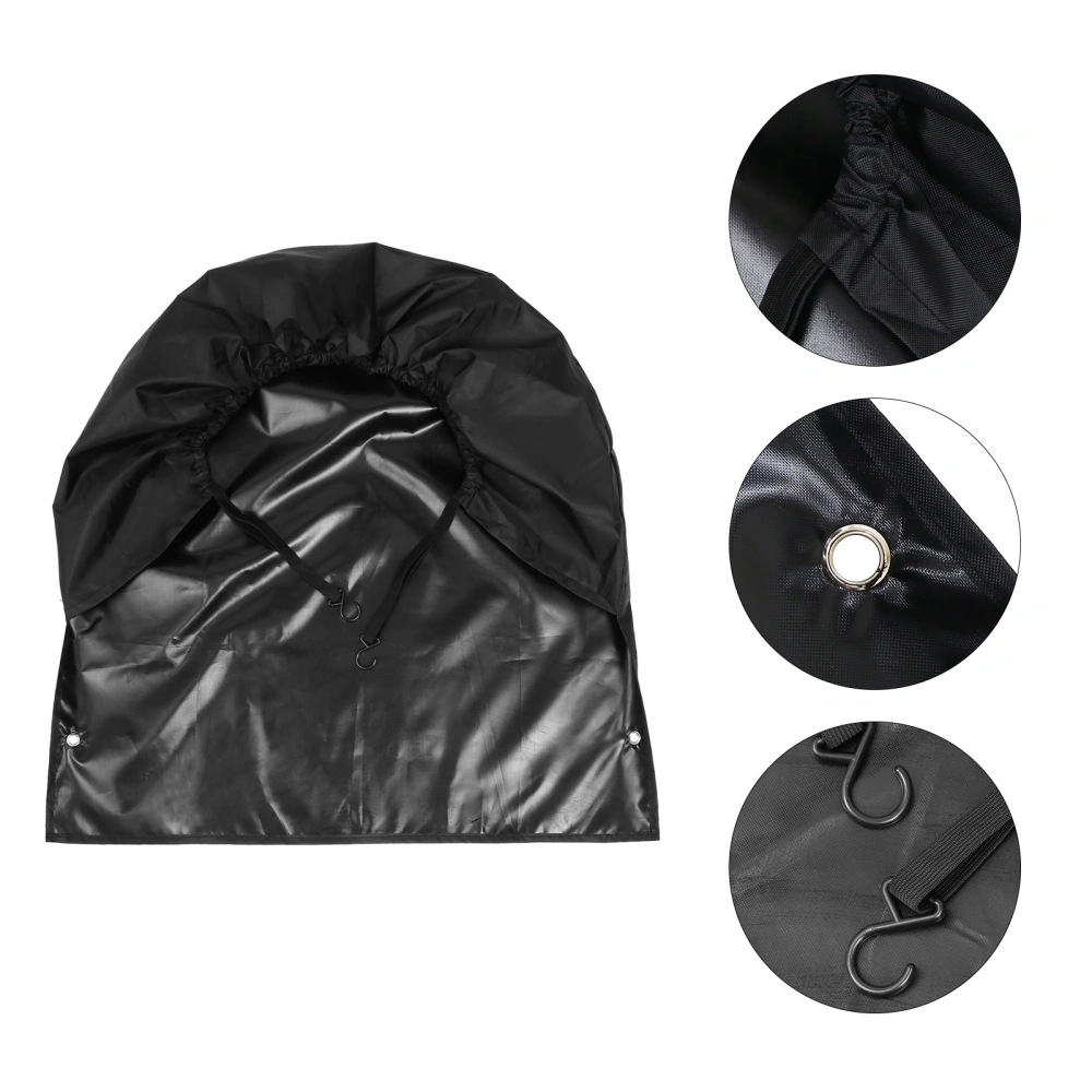 Waterproof Car Tire Cover Heavy Duty PVC Coating Tire Wheel Protector for Car