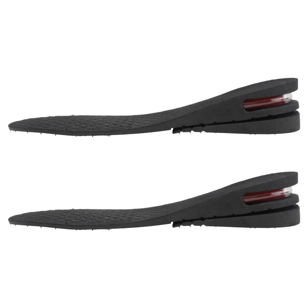 1 Pair Height Increase Insoles Detachable Invisible Shockproof Shoe Insoles