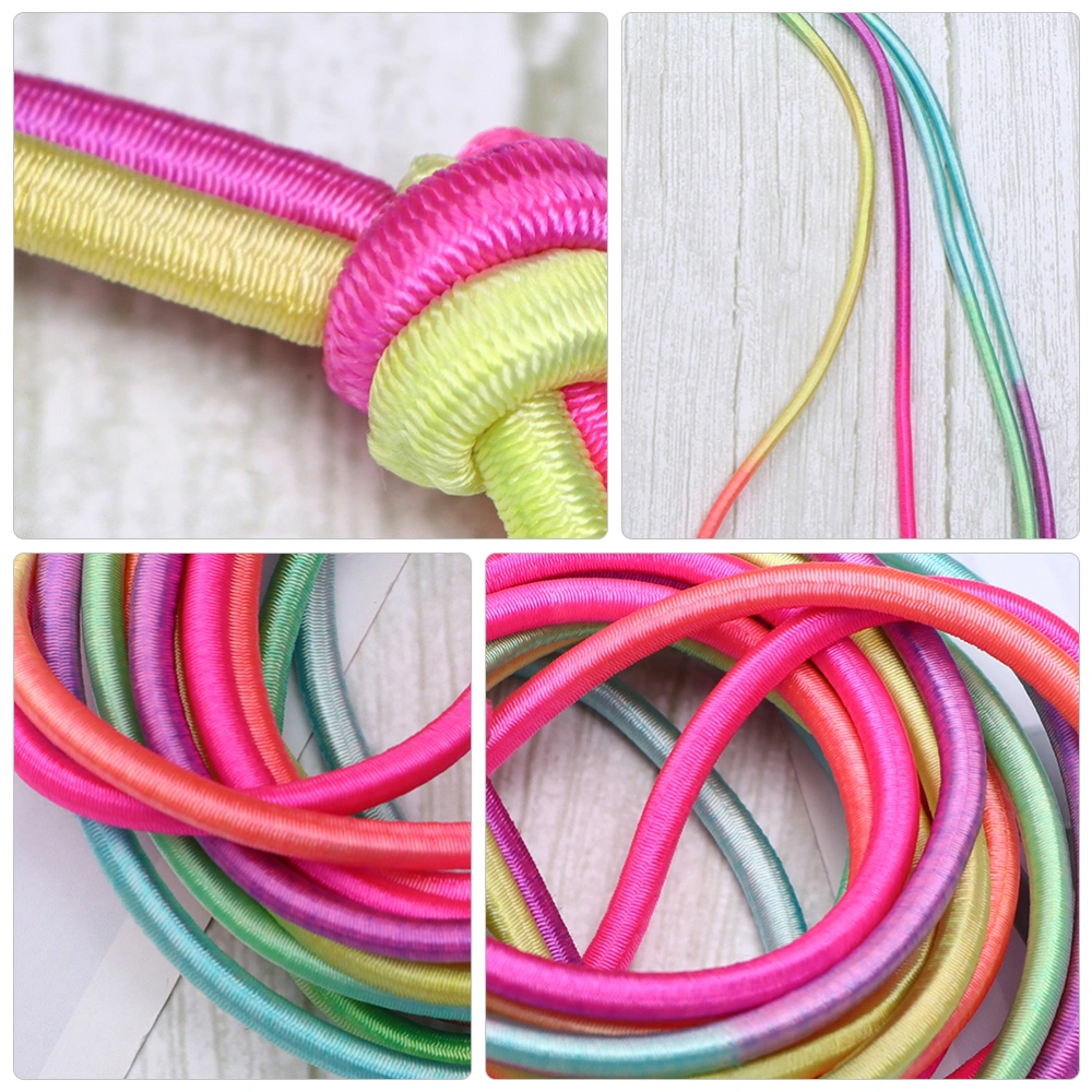 5pcs Kids Skipping Rope Toys Students Jump Elastic Band Toys for School Outdoor