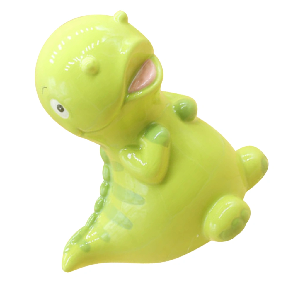 Adorable Tyrannosaurus Ceramic Money Pot Adorable Piggy Bank Unique Saving Pot Household Coin Bank Kid's Birthday Gift