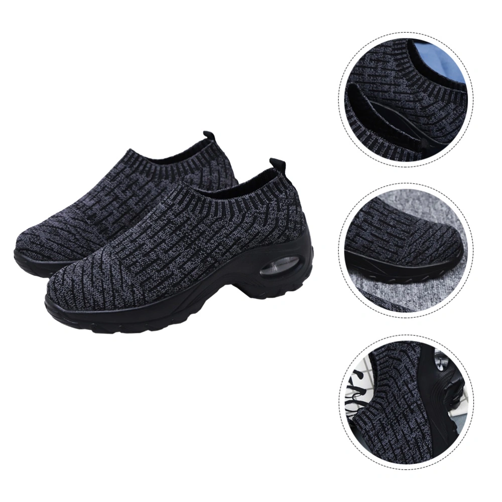 1Pair Women Spring Sneakers Breathable Fashion Shoes Simple Sports Shoes