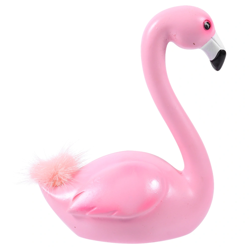 1 Pc Lovely Flamingo Cake Adornment Baking Supply Beautiful Cake Decoration