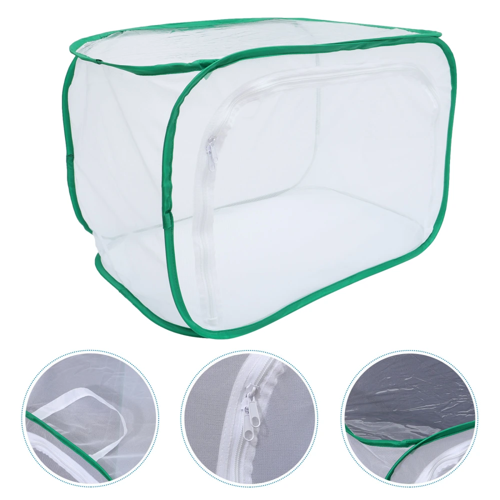 1pc Foldable Insect Cage Useful Butterflies Cage Insect-proof Net for Outdoor