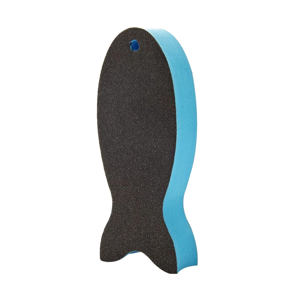1pc Naturals Nano Carborundum Emery Cleaning Sponges Inhibit Bacteria Stay Fresh Dish Sponges Scrubbers for Kitchen Household (Coffee)