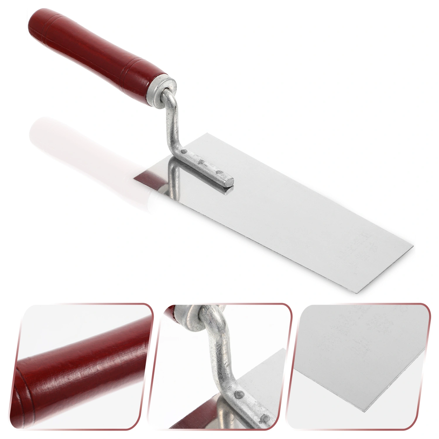 Stainless Steel Professional Plastering Trowel Durable Putty Cutter Scraper