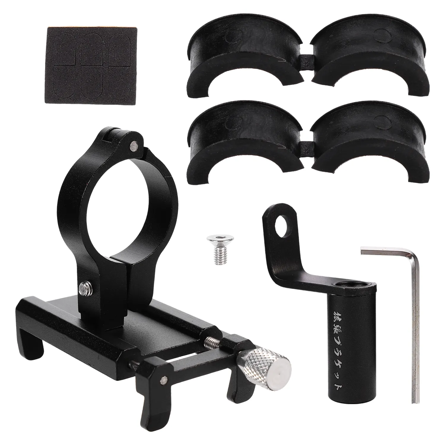 1 Set Aluminum Alloy Bike Phone Holder Cell Phone Mount Holder Phone Support