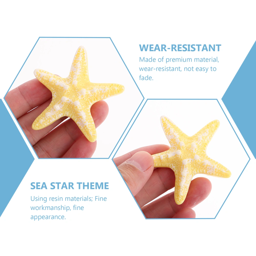 Sea Star Adornment Decorative Marine Theme Ornament Simulated Sea Star Model