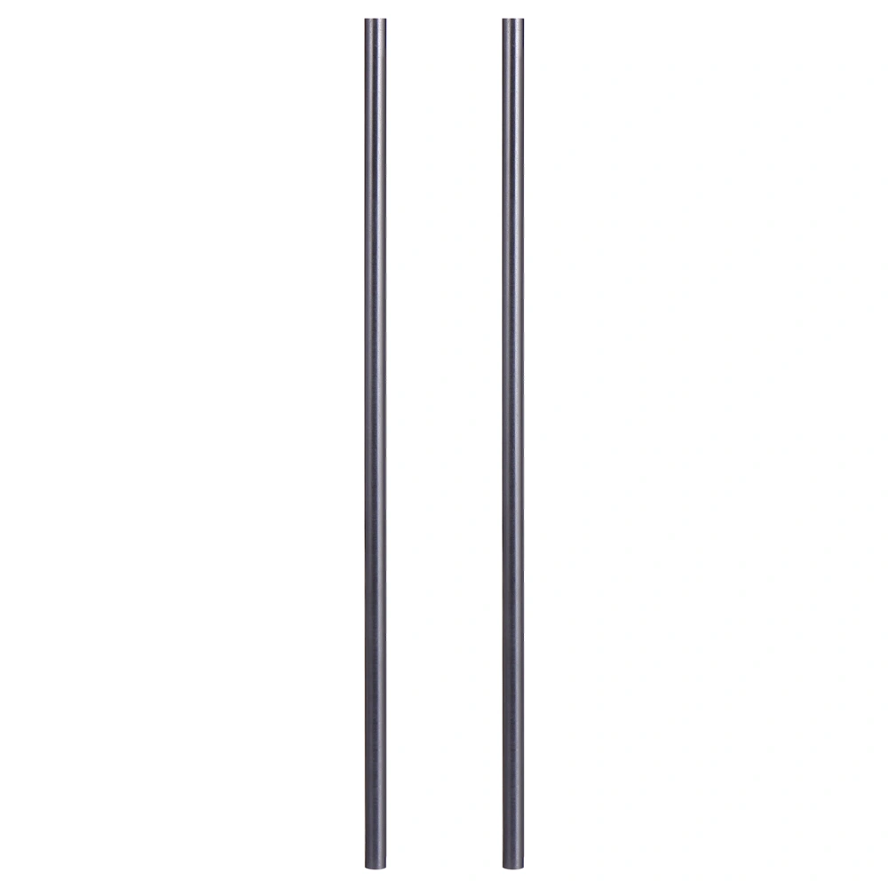 2Pcs Graphite Crucible Stirring Rod Stirring for Melting Casting Refining (Grey)