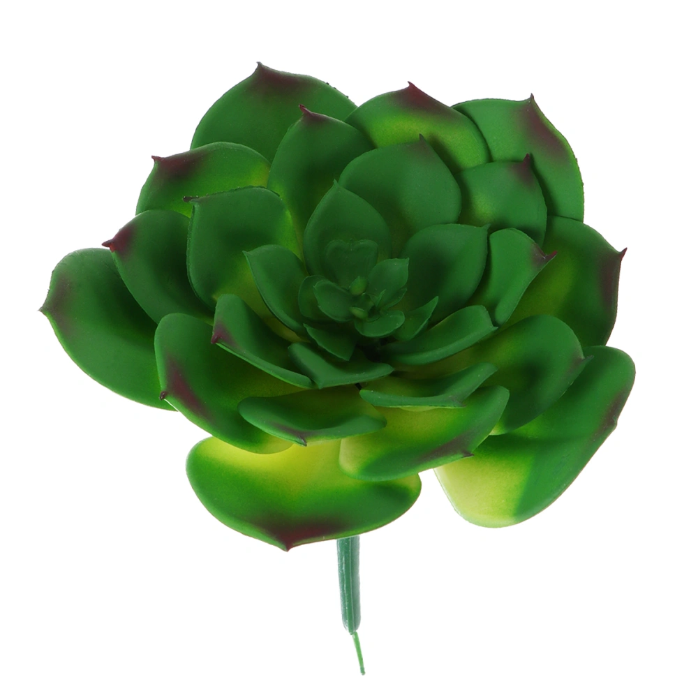 Decorative Artificial Plants Succulent Lotus Floral Foliage Fake Plant Lifelike Plant Table Garden Kitchen Home Party Decor