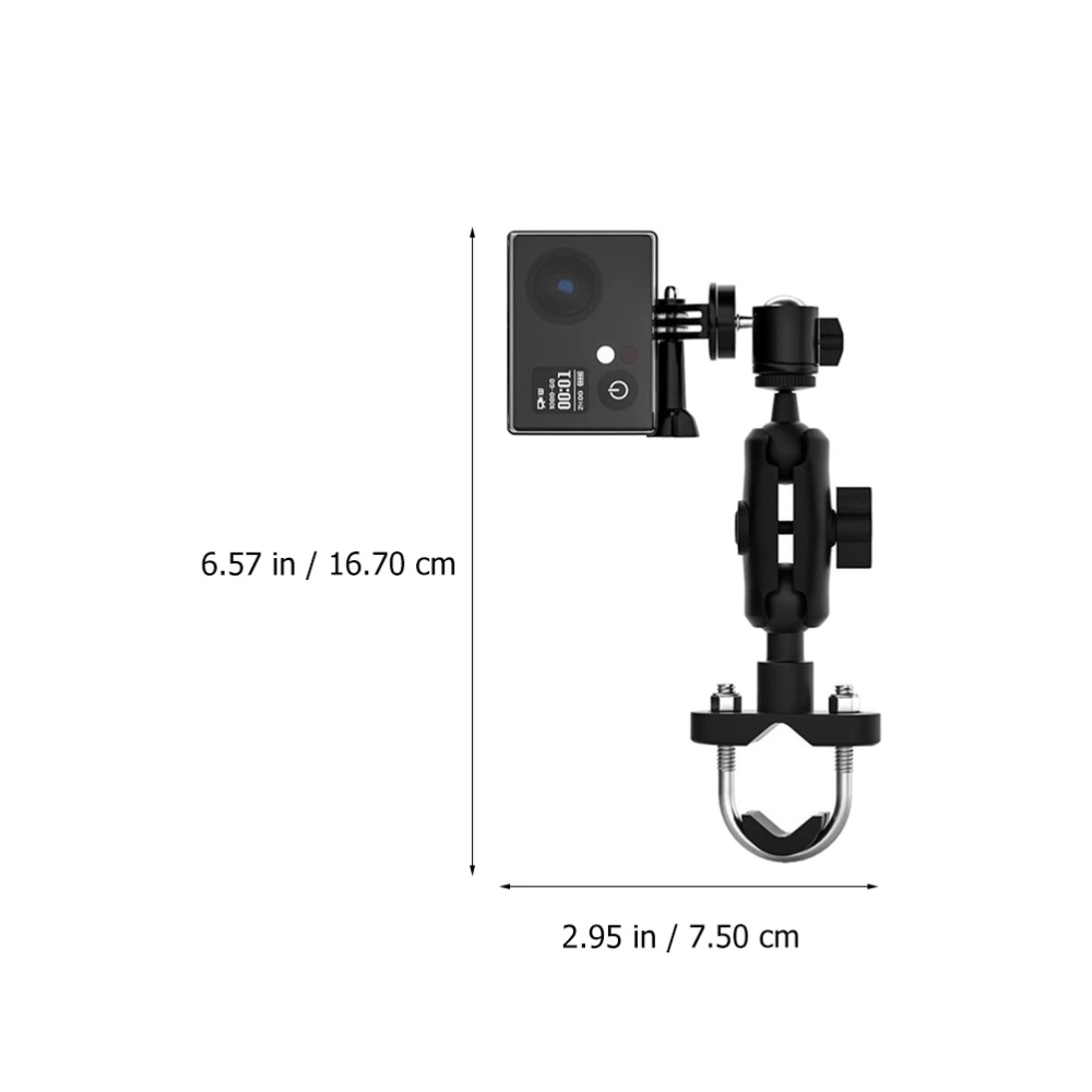 Motorcycle Handlebar Data Recorder Bracket Side Bracket Motorbike Accessories