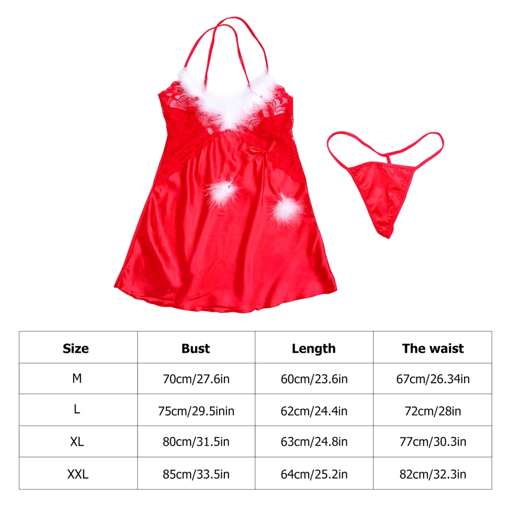 1 Set of Christmas Costume Christmas Sexy Outfit Women Role-Playing Costume