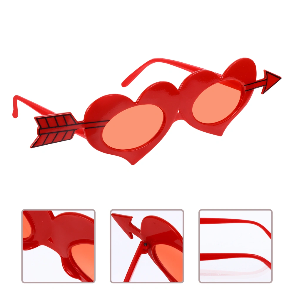 Valentines Heart Glasses Party Props Holiday Costume Accessory Sunglasses