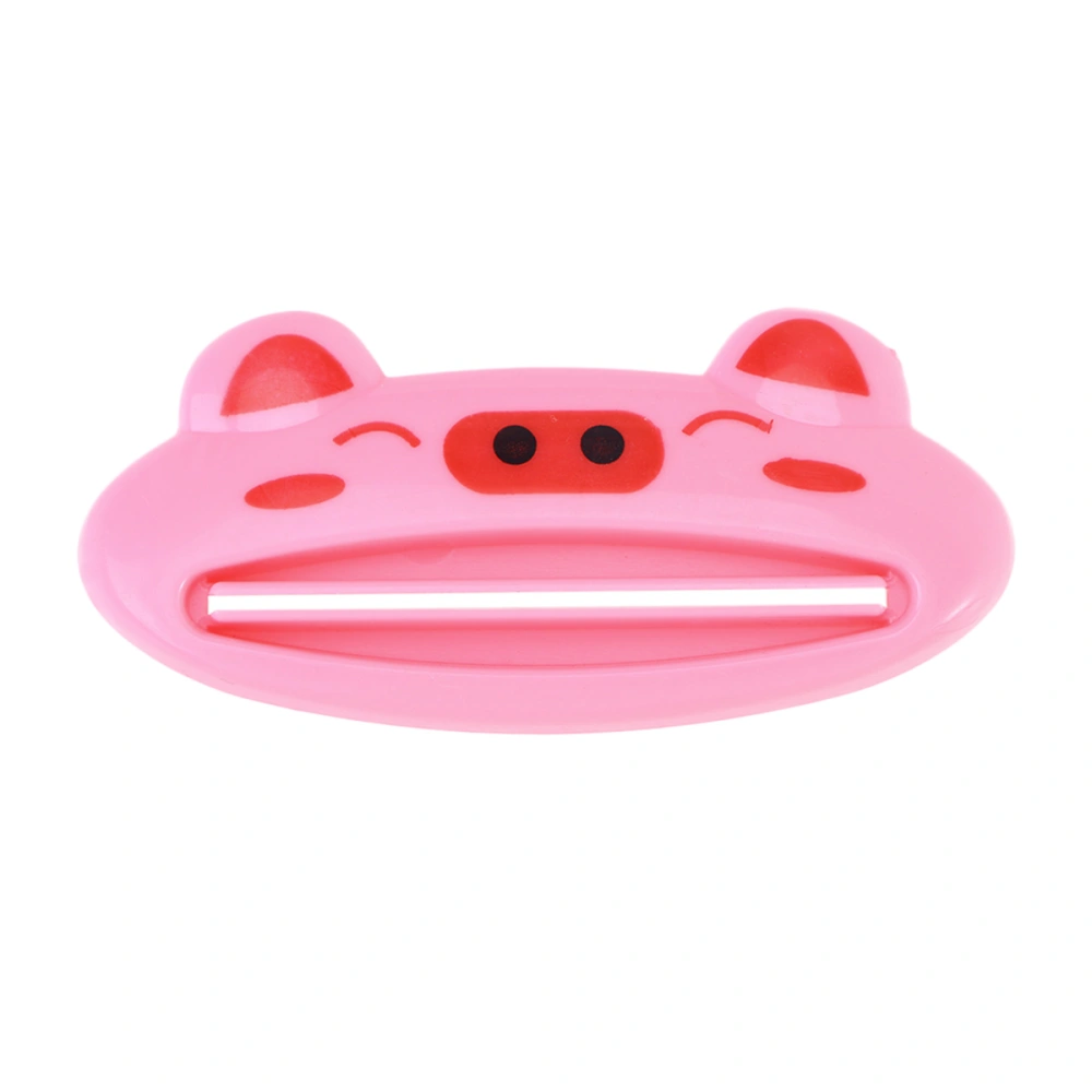 Cartoon Toothpaste Squeezer Tube Dispenser Squeezer for Toothpaste Cream Bathroom Accessories (Pink Big)