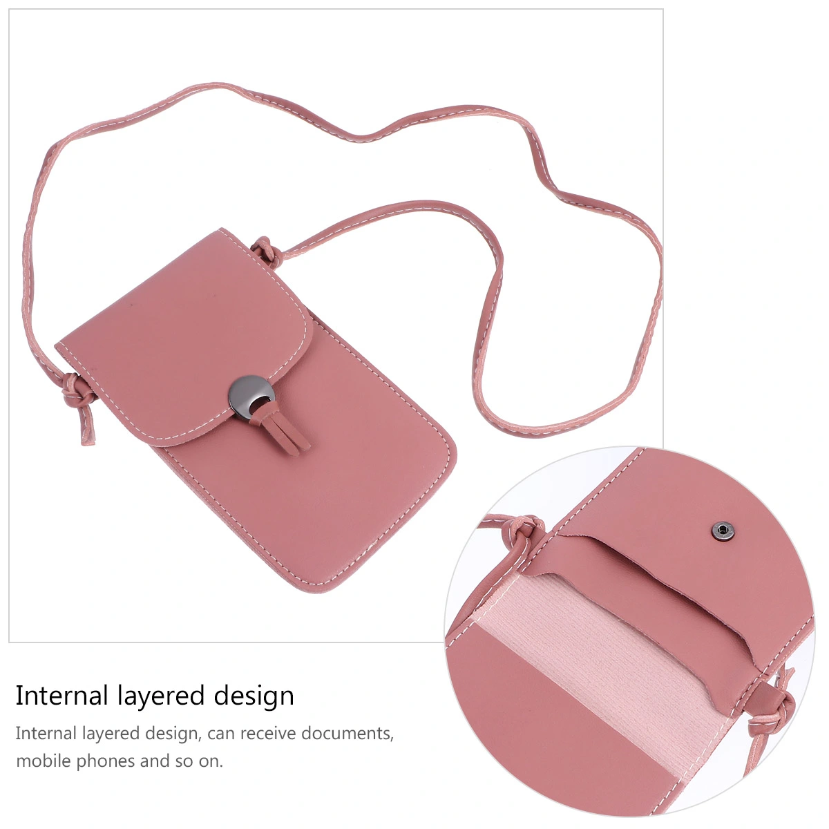 Creative Shoulder Bag Crossbody Phone Bag Portable Storage Bag All-match Bag