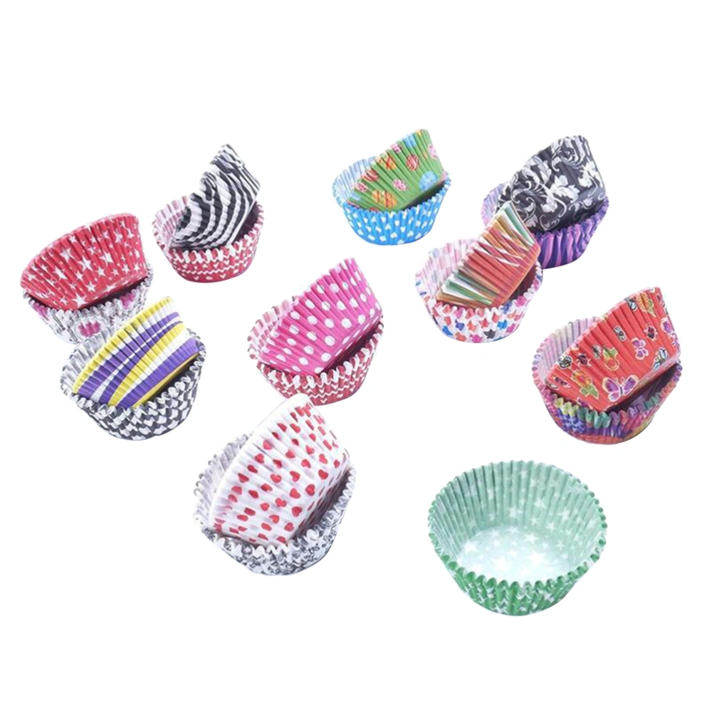 400pcs Flower Muffin Liner Cupcake Liner Baking Cups Truffle Cups