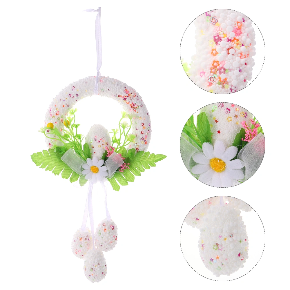 Easter Party Egg Decorative Wreath Hanging Pendant Hanging Egg Random Color