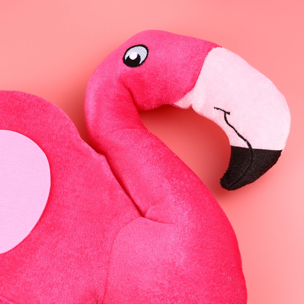 1PC Flamingo Hat Novelty Flamingo Headwear Funny Cosplay Apparel Accessories Photo Props for Easter Decoration