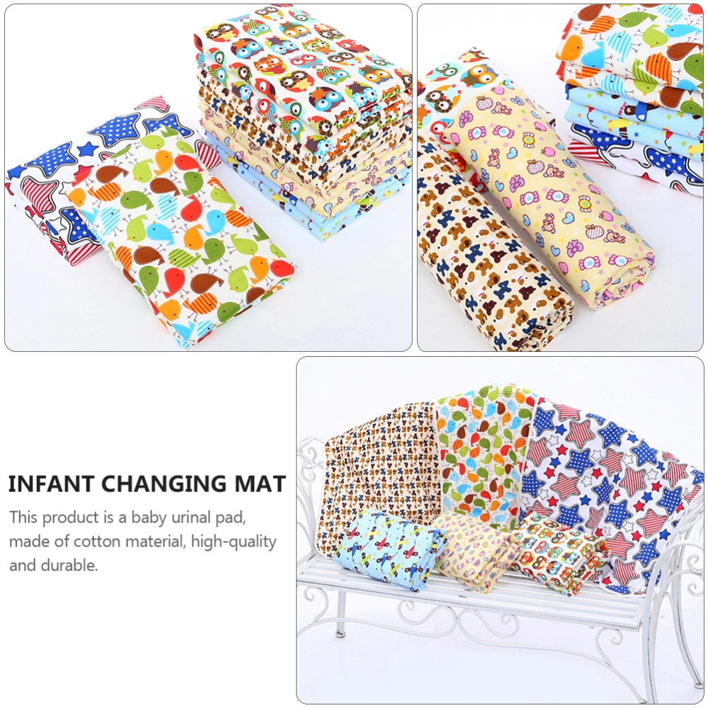 1pc Baby Urinal Pad Waterproof Bed Pad Cotton Infant Piss Mat Diaper Cushion