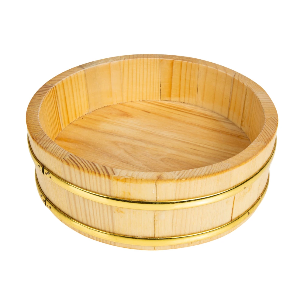 Japanese Sushi Bucket Wooden Food Bucket Household Storage Bucket Sushi Serving Tray