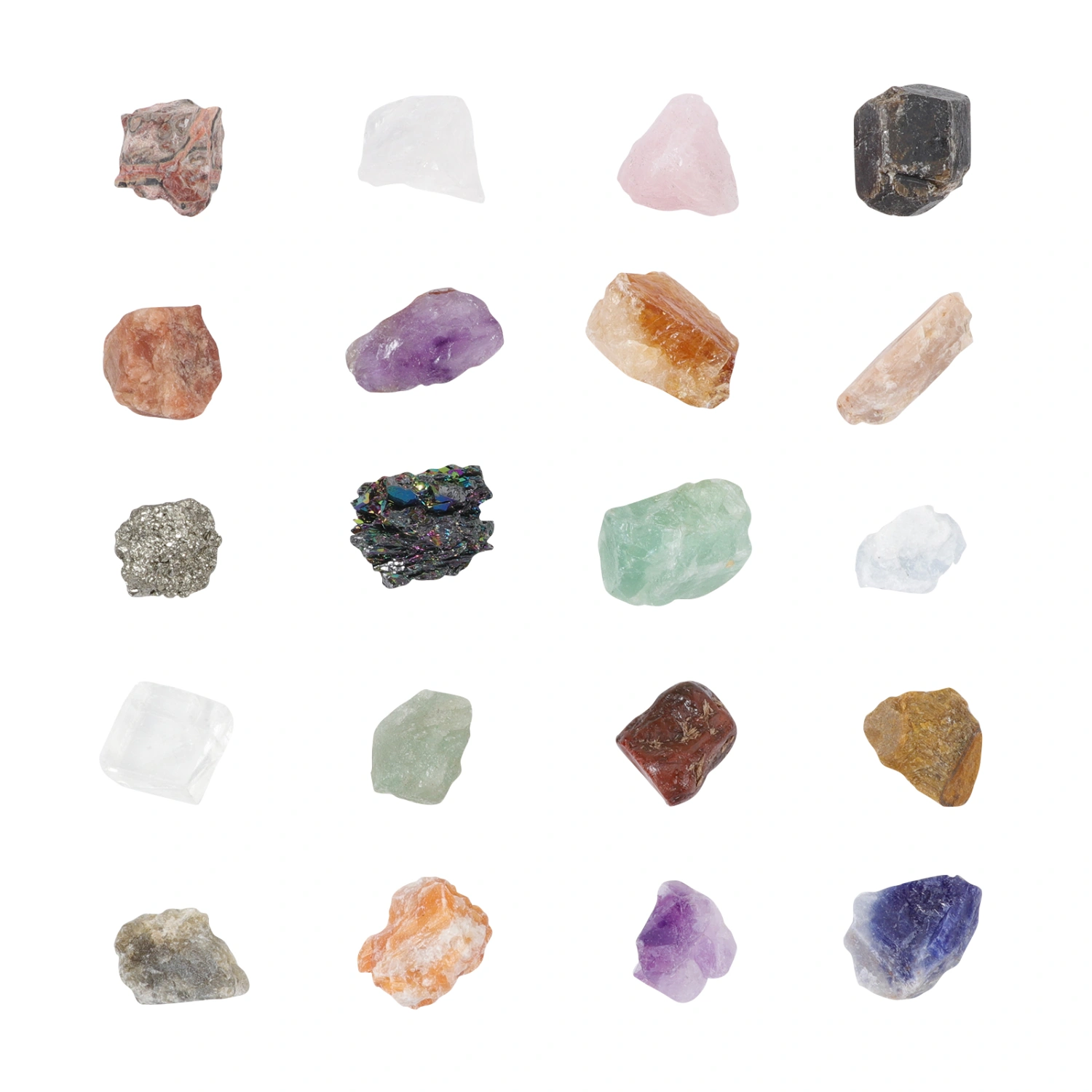 1 Box Crystal Healing Kits Reiki Healing Crystal Chakra Stones (Colorful)