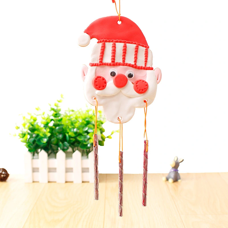 2 Sets of Kindergarten Handmade Wind Chime Christmas Christmas DIY Accessories