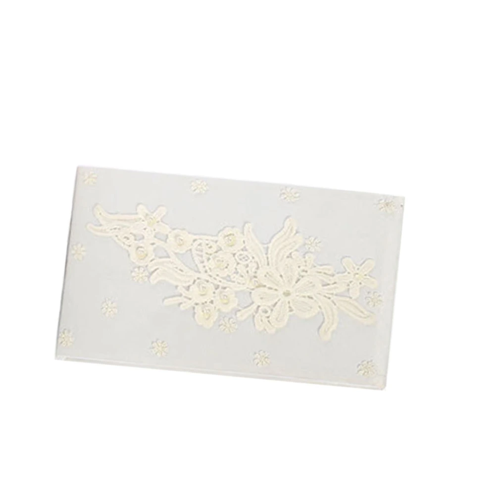 Creative European Register Wedding Guest Attendance Book Wedding Accessories White