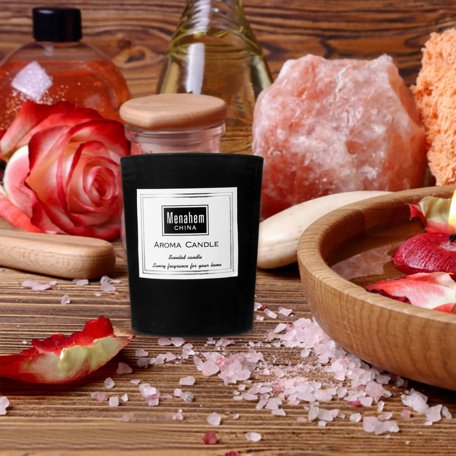 2pcs Delicate Scented Candle Unique Aromatherapy Candle Glass Cup Candles