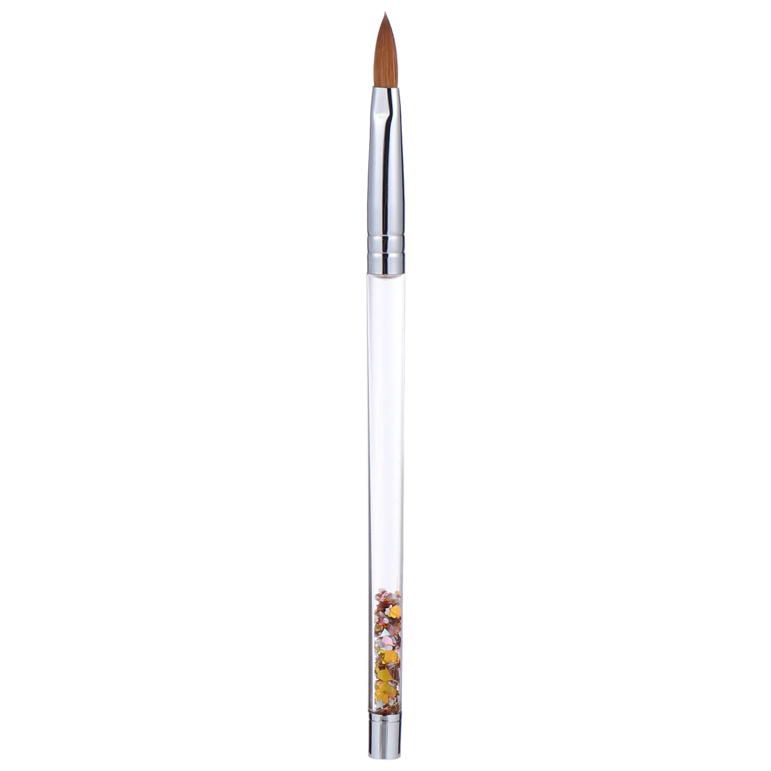 Creative Glitter Handle Nail Brush Nail Art Drawing Painting Pen for DIY