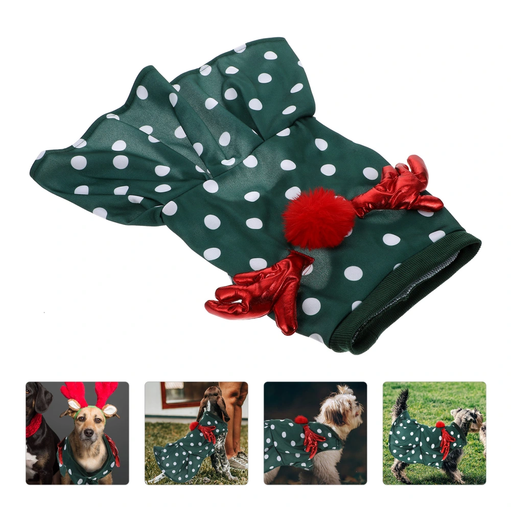 1Pc Christmas Pet Skirt Christmas Pet Costume Adorable Dog Clothes Pet Supplies