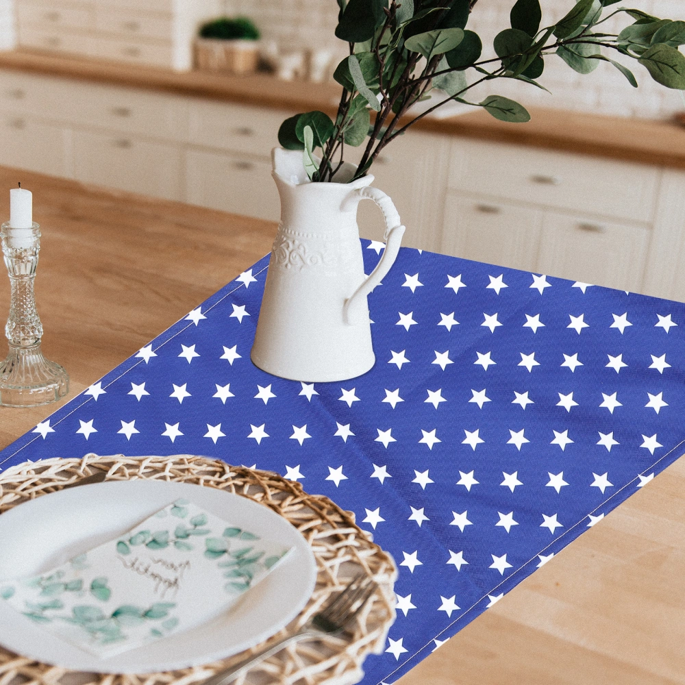 1pc Independence Day Tablecloth Dinner Table Decoration Reusable Tablecloth