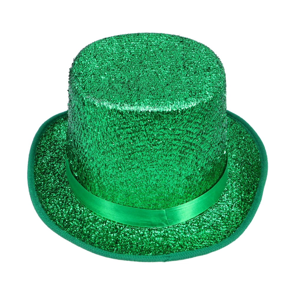 Performance Glitter Hat Party Cosplay Magician Party Supllies Creative Hat (Green)