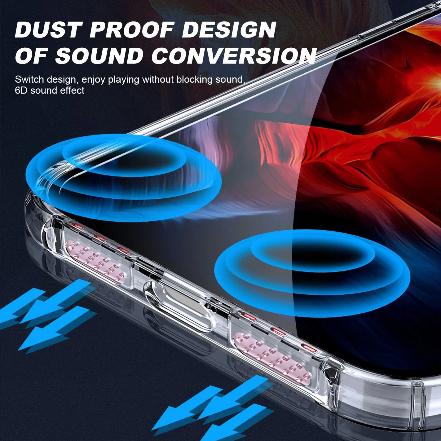 Protective Phone Cover Anti-falling Phone Case Compatible for iPhone 12/12 Pro