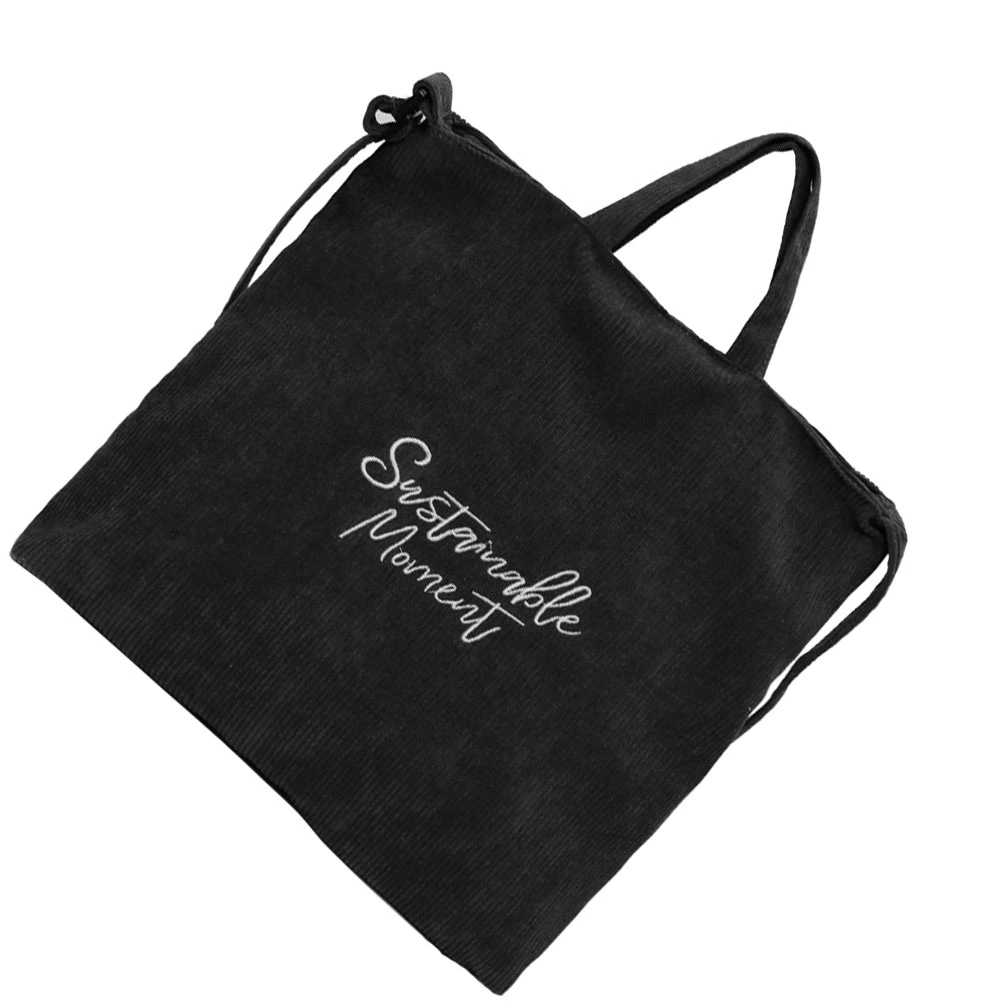 Black Retro Handbag Fashion Embroidery Shoulder Pouch Large Capacity Crossbody Bag Durable Shopping Bag Portable Lady Outdoor Tote Bag