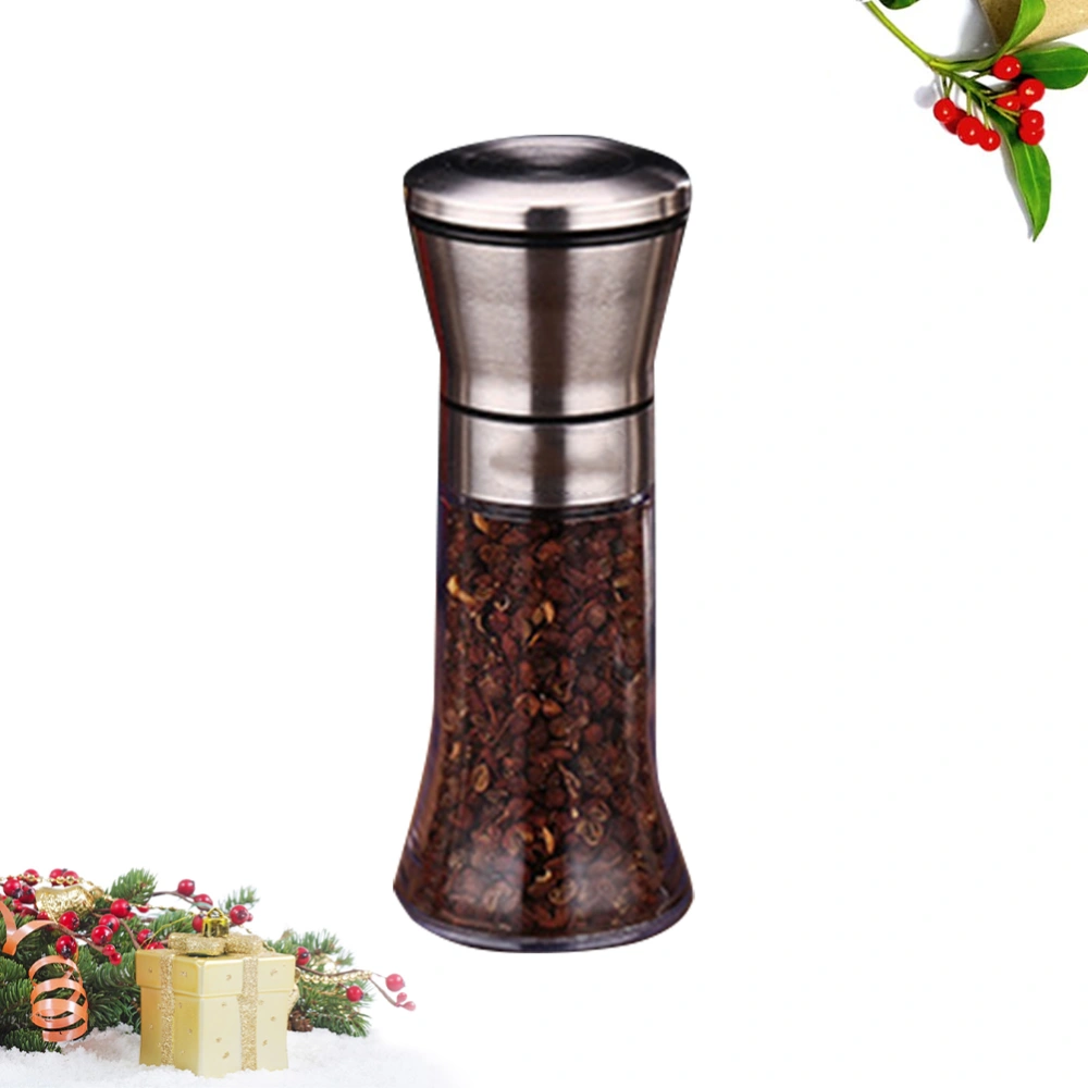 120ml Stainless Steel Manual Pepper Grinder Kitchen Grinder Tool Pepper Mill