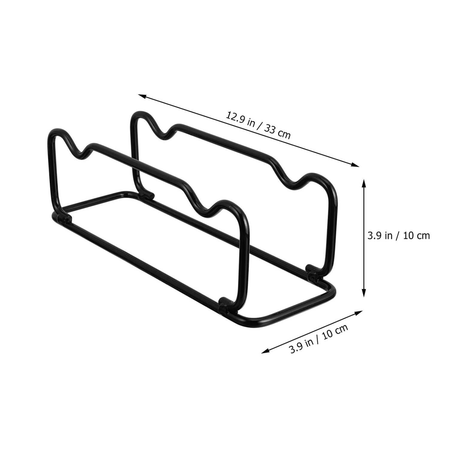 1pc Practical Dumbbell Stand Iron Non-skid Dumbbell Holder Stable Dumbbell Rack