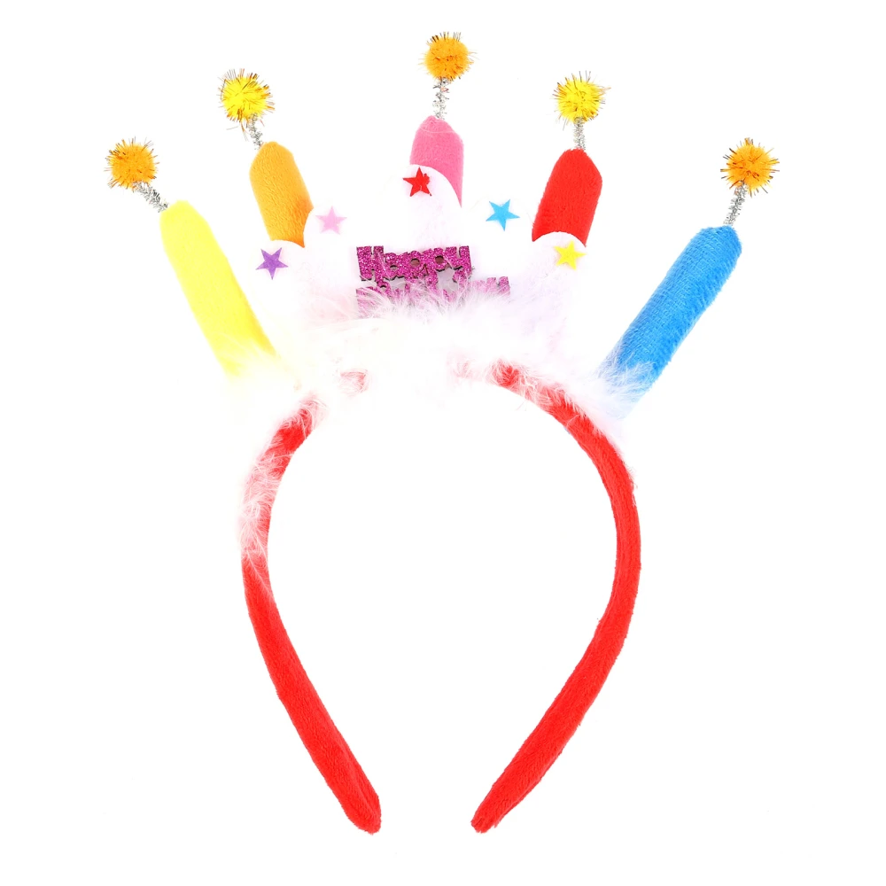 Birthday Party Headband Creative Photo Prop Hairband Headdress Hair Accessory