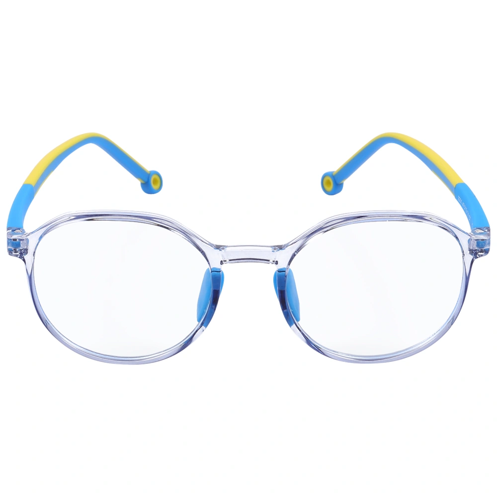 Children Anti-blue Light Glasses Simple Ultralight Full Frame Eyeglasses