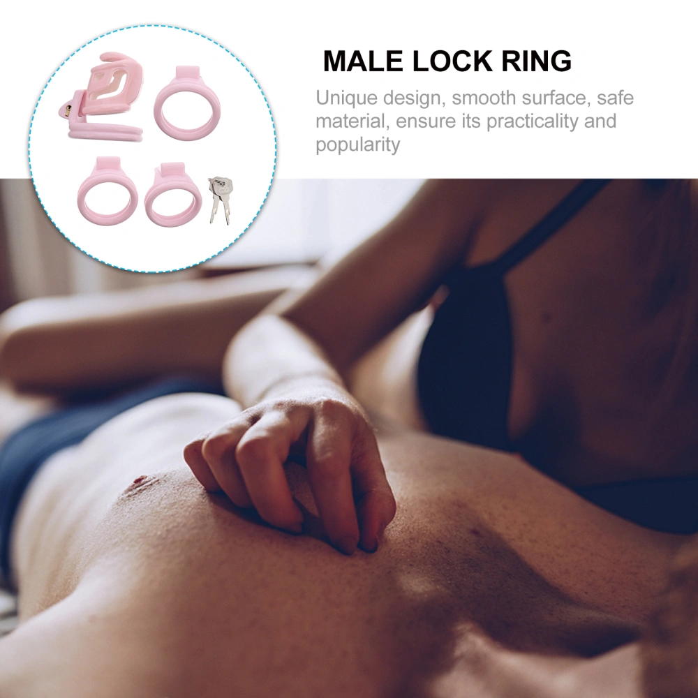 Chastity Penis Lock Ring Male Abstinence Device Lock Underwear Penis Lock