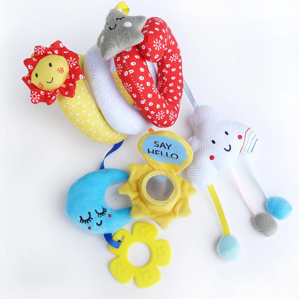 Baby Infant Crib Toy Wrap Around Crib Rail Toy Stroller Toy Baby Educational Toys
