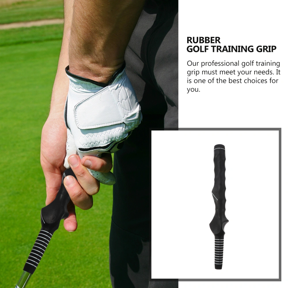 1pc Rubber Training Grip Swing Trainer Grip Outdoor Club Grip