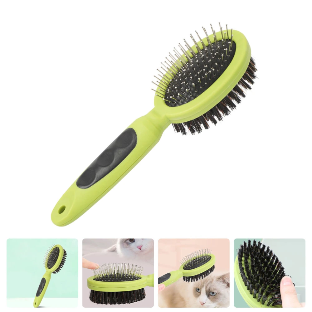 Pet Grooming Comb Dog Hair Dematting Tool Double Sided Puppy Hair Comb Pet Supply