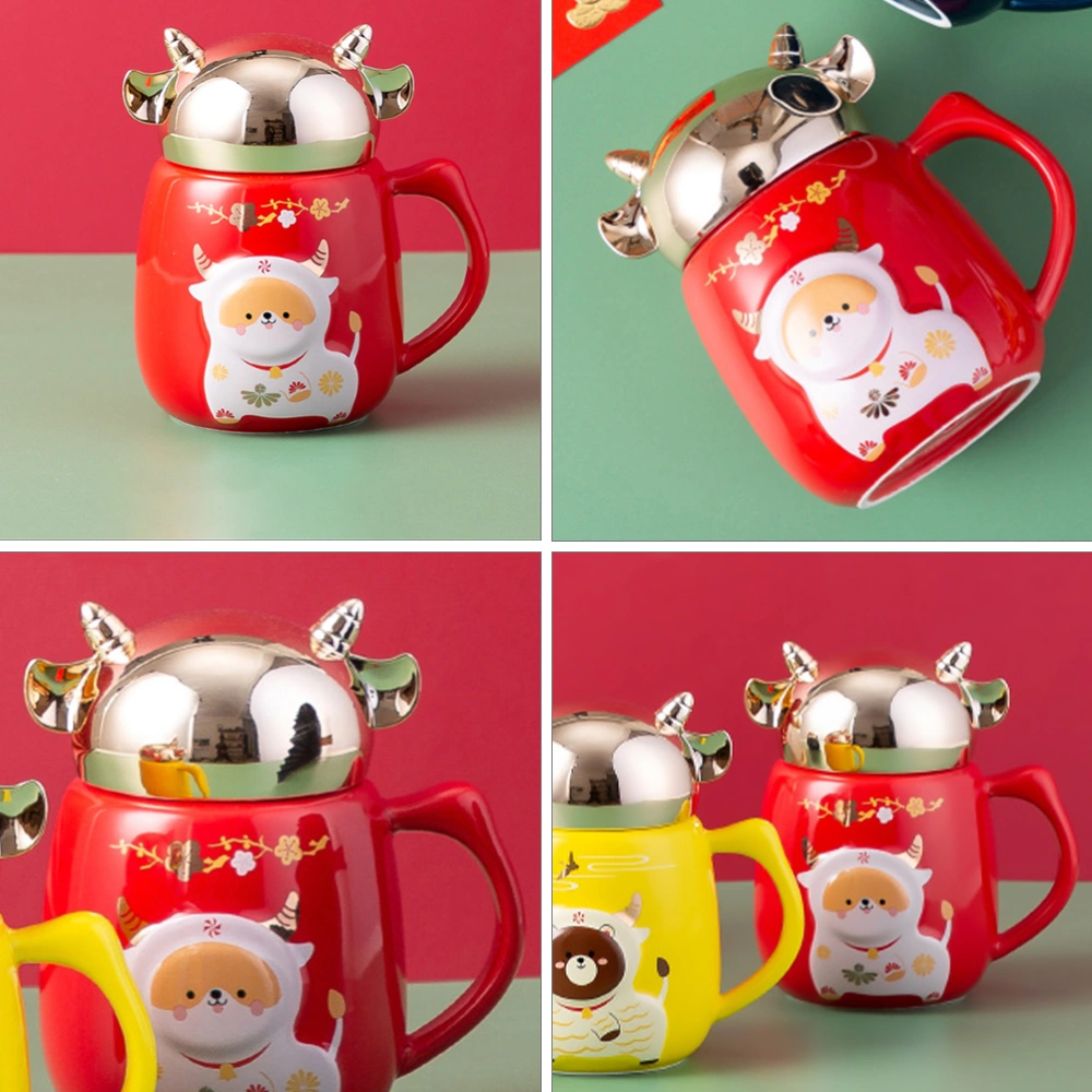 350ml Creative Animal Shape Coffee Mug Cartoon Milk Cup Drinking Mug for Kids