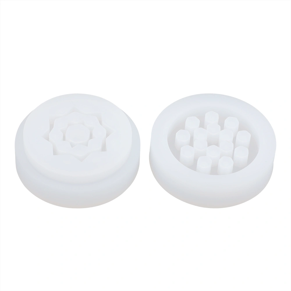 1 Set of Spice Herb Grinder Mold Silicone Grinding Cigarette Box Mould