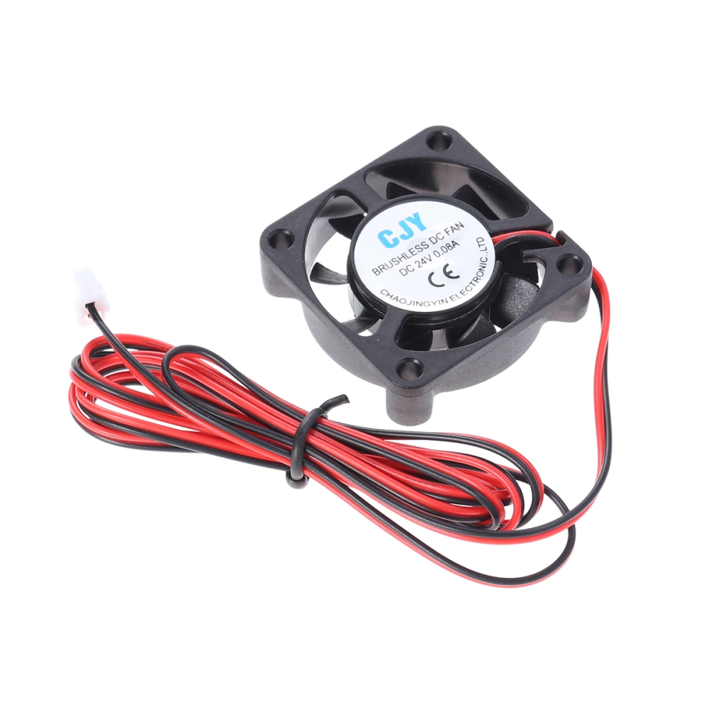 DC 24V 4010 Mini Cooling Brushless Fan 40x40x10mm Small Exhaust Fan for 3D Printer