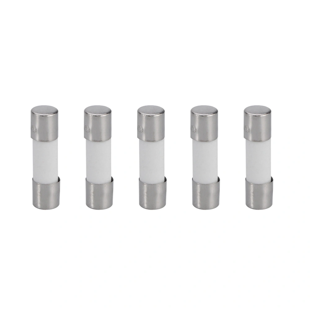 50pcs 5x20mm 6.3A Slow-Blow Ceramic Fuse T6.3a 250v